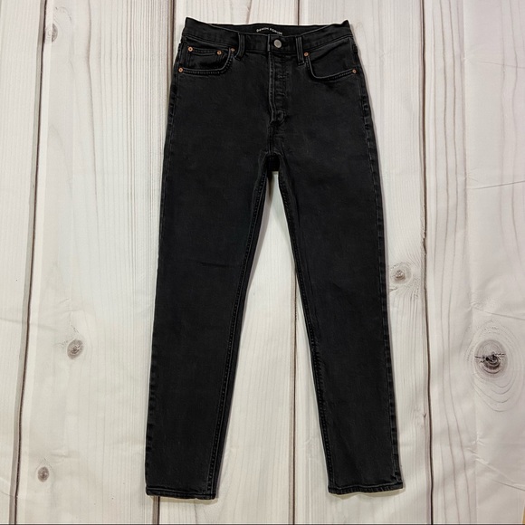 ARITZIA DENIM FORUM The Yoko High Rise Slim 28L Jeans Size 26 - Picture 4 of 12